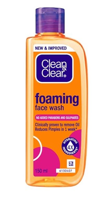 Clean & Clear Foaming Face Wash