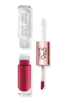 Lakme 9 To 5 Matte To Glass Liquid Lip