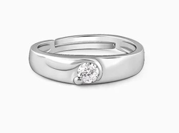 Silver Fibonacci Ring