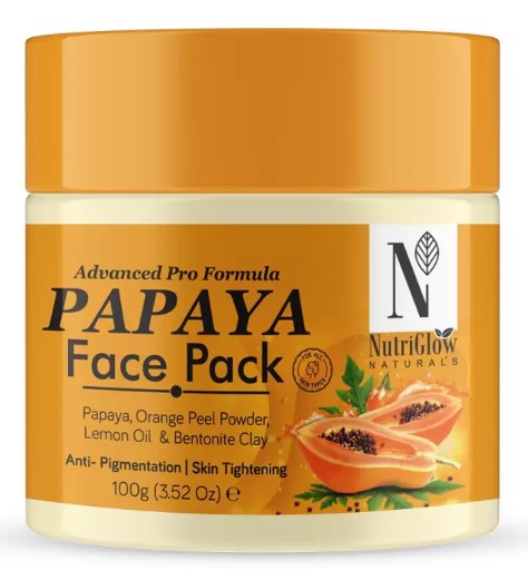 NutriGlow NATURAL'S Advanced Pro Formula Papaya Face Pack