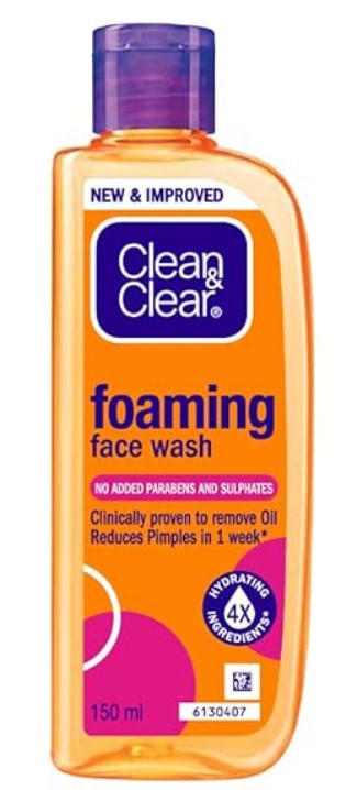 Clean & Clear Foaming Face Wash