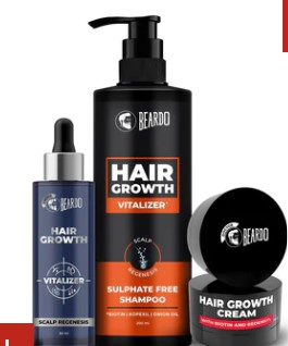 Beardo Hair Growth Combo