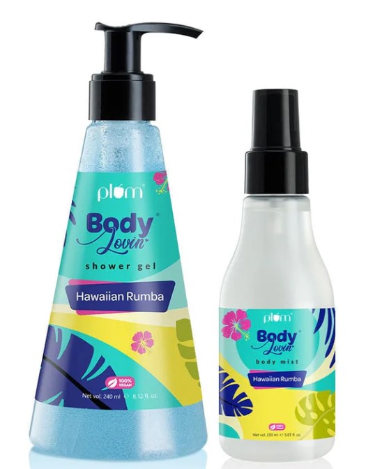 Plum BodyLovin' Bestselling Hawaiian Rumba Shower & Spritz Duo
