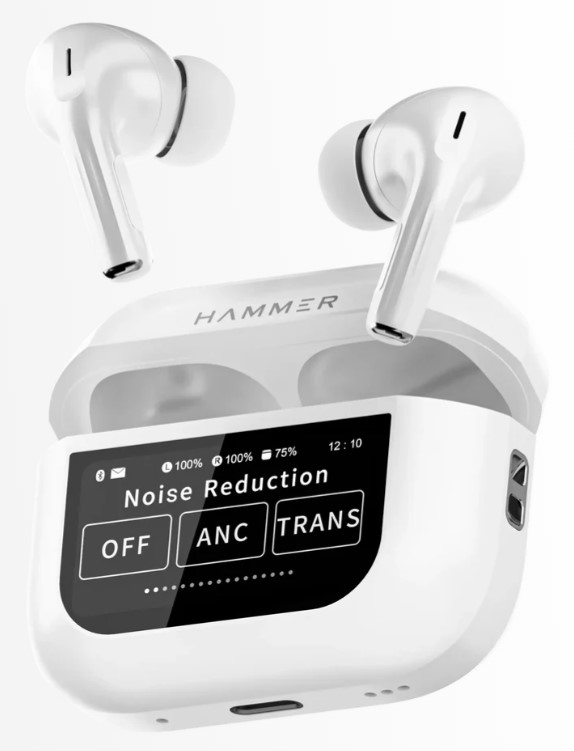 Hammer Screen TWS Bluetooth Earbuds
