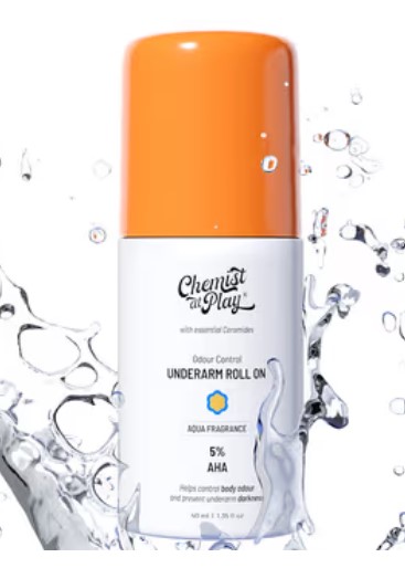 Chemist at Play 5% AHA Underarm Roll On