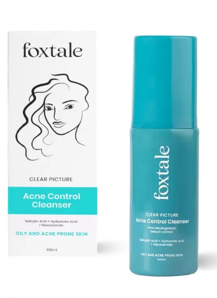Foxtale Clear Picture Acne Control Cleanser
