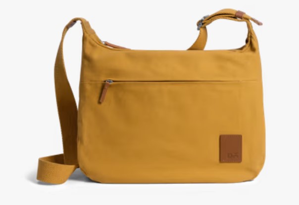 Mustard March Crossbody Bag Large