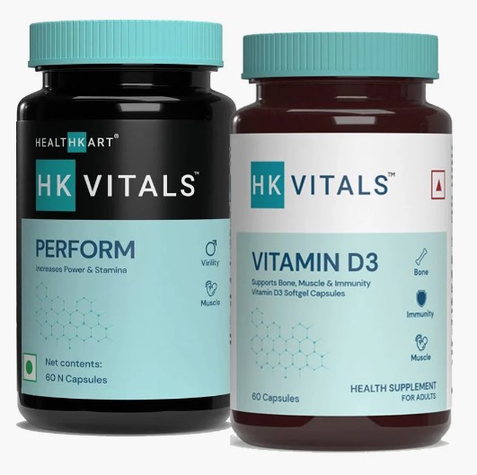 HK Vitals Vitamin D3 & Perform Combo