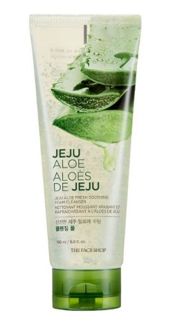 Jeju Aloe Fresh Soothing Foam Cleanser