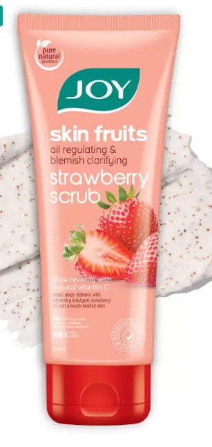 Joy Skin Fruits Oil Regulating Strawberry Scrub