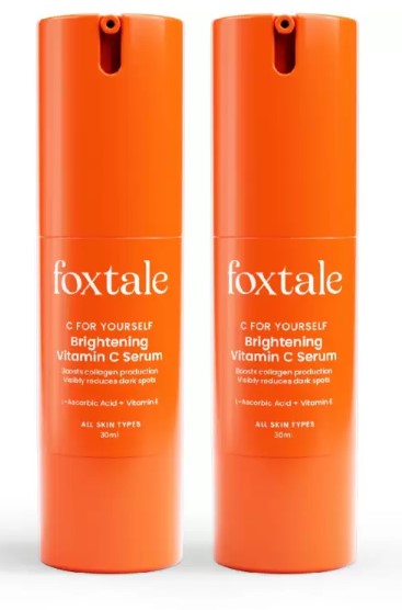 Foxtale (Pack of 2) Vitamin C Face Serum