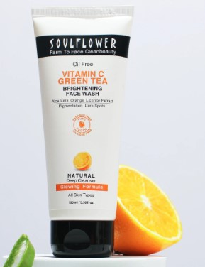 Vitamin C Green Tea Brightening Face Wash