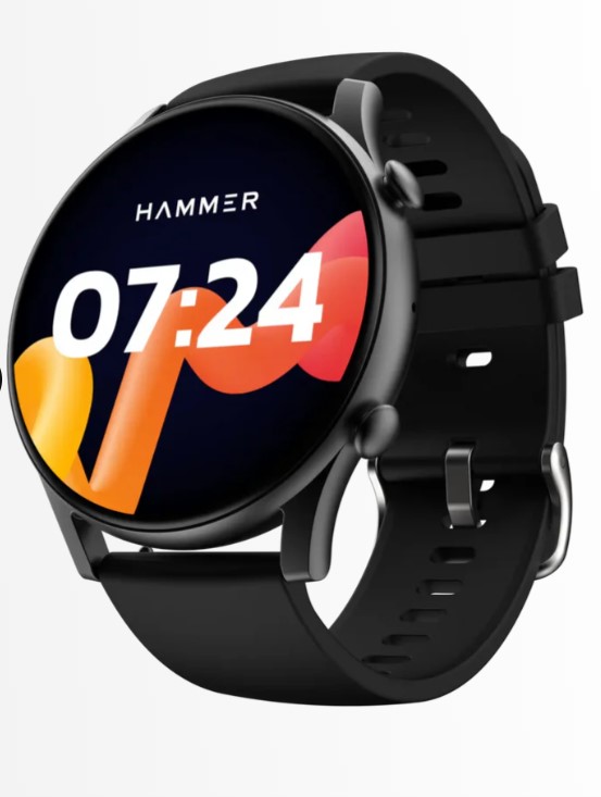 Hammer Glide 1.43" Amoled Round Dial Smart Watch