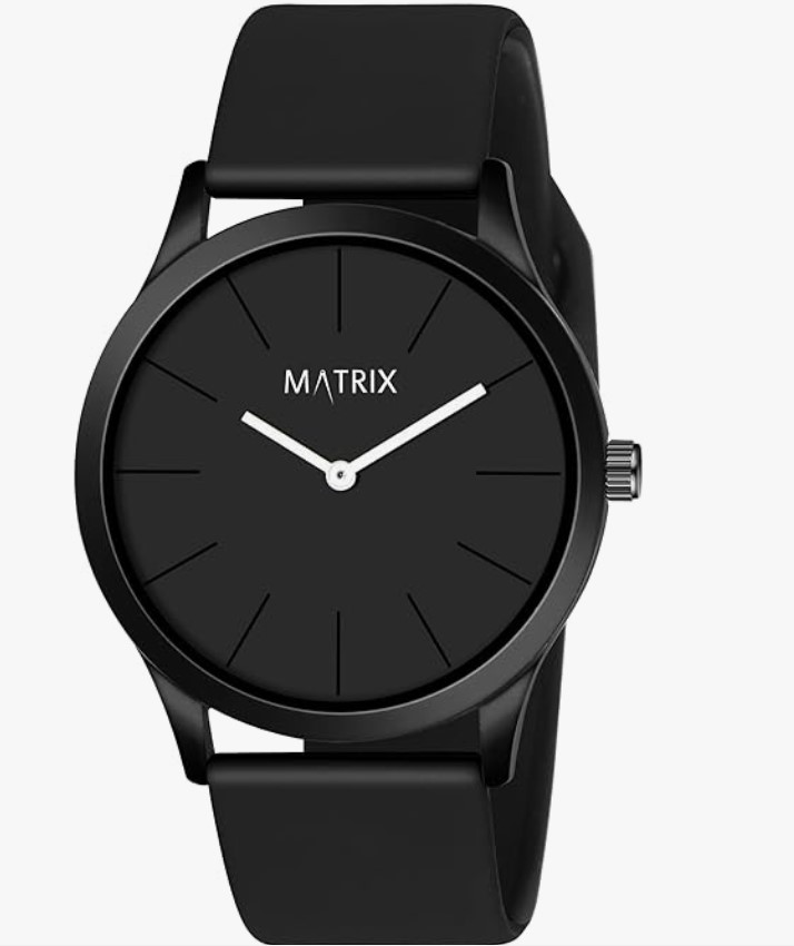 Matrix Minimalist Black Dial