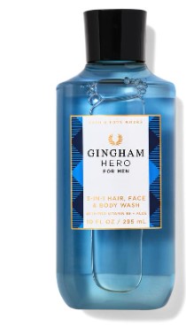 Gingham Hero 3-in-1 Hair, Face & Body Wash