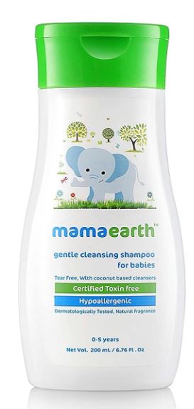 Mamaearth Gentle Cleansing Shampoo for Babies