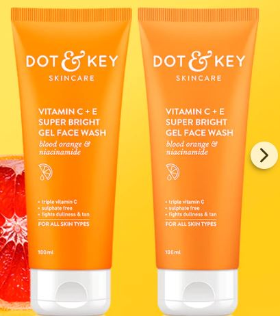 Vitamin C + E Gel Facewash