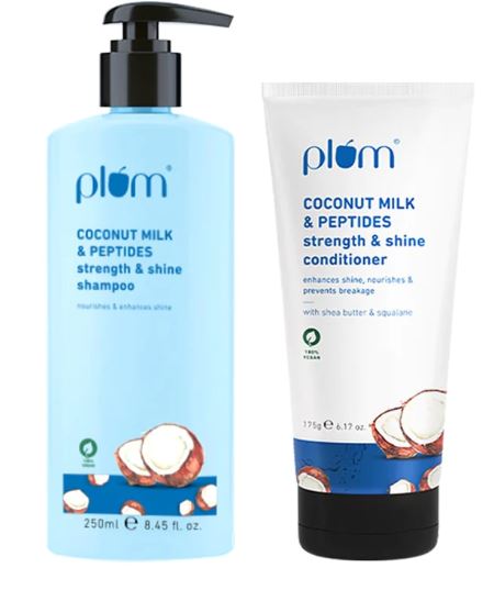 Coconut Milk & Peptides Shiny Hair Combo