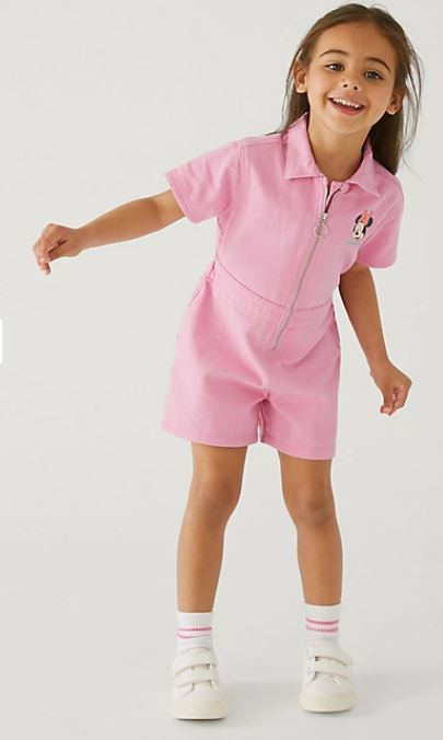 Minnie Mouse Denim Playsuit