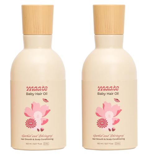 100% Natural Baby Hair Oil Combo