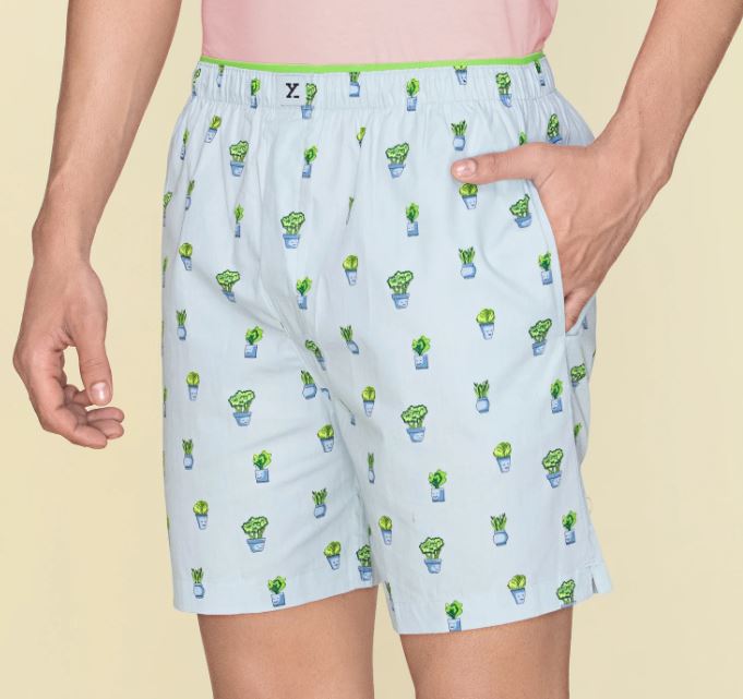 IntelliEaze Super Combed Cotton Boxer Shorts