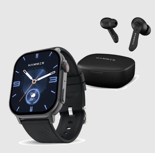 Arctic Bluetooth Smartwatch & Solitude TWS Earbuds