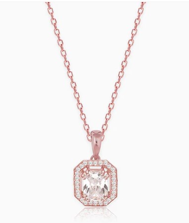 Rose Gold Mystique Romance Pendant