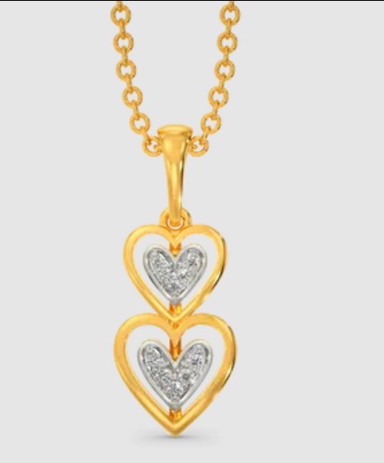 Love Beat Diamond Pendants