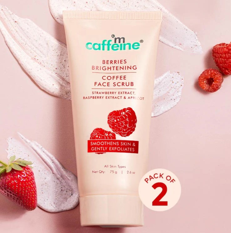 Berries Brightening Coffee Face Scrub