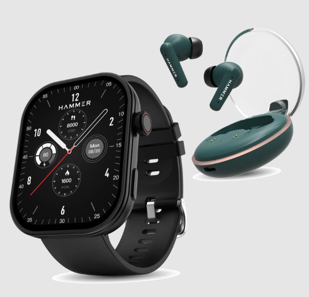 Tussle Bluetooth Smartwatch & Airflow Plus Earbuds